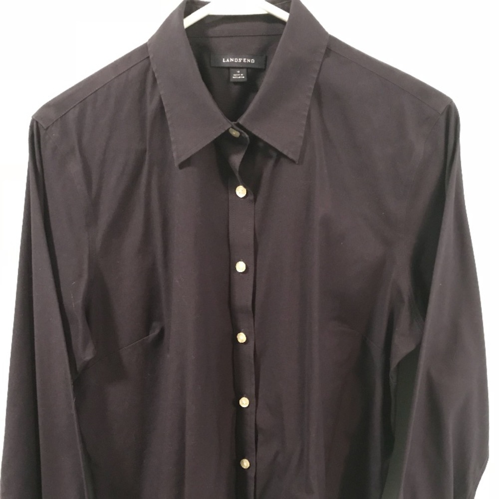 Land’s End collared button down shirt